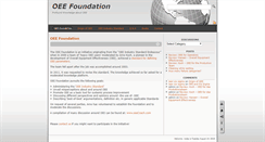Desktop Screenshot of oeefoundation.org
